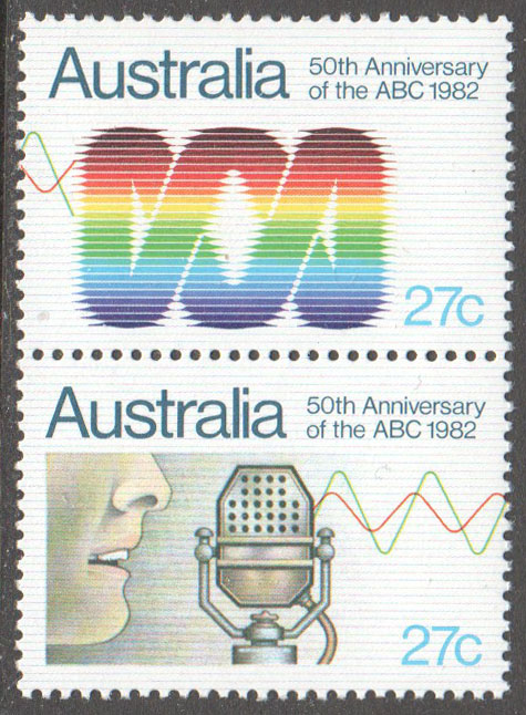 Australia Scott 831a MNH Vert. Pair